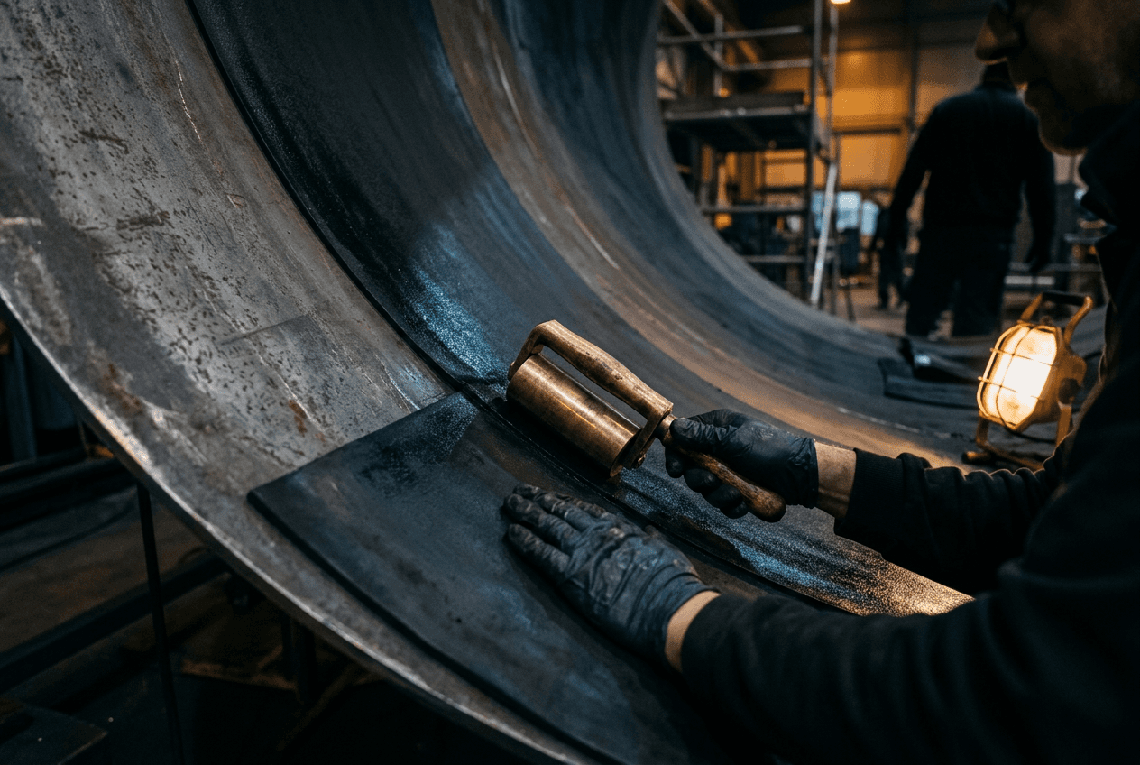 Rubber lining