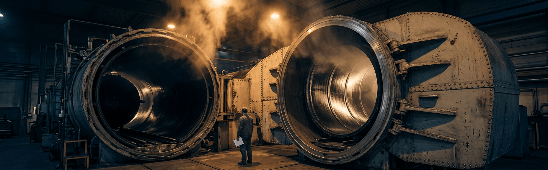 HAW Linings vulcanisation autoclave bay, Bockenem, Germany