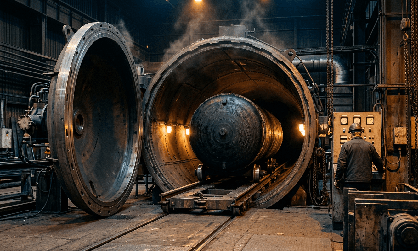 Vulcanisation — HAW rubber lining process
