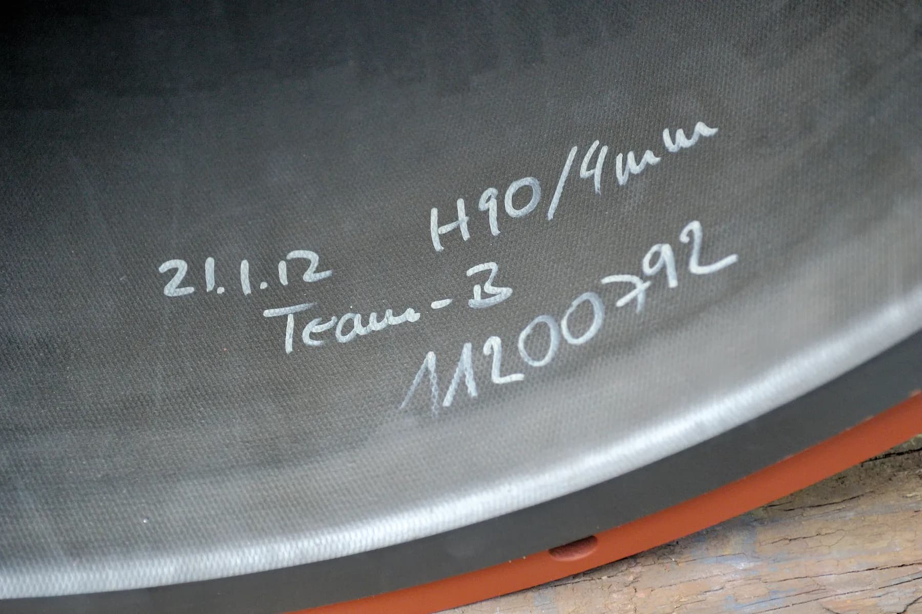 Lined Vessel Surface