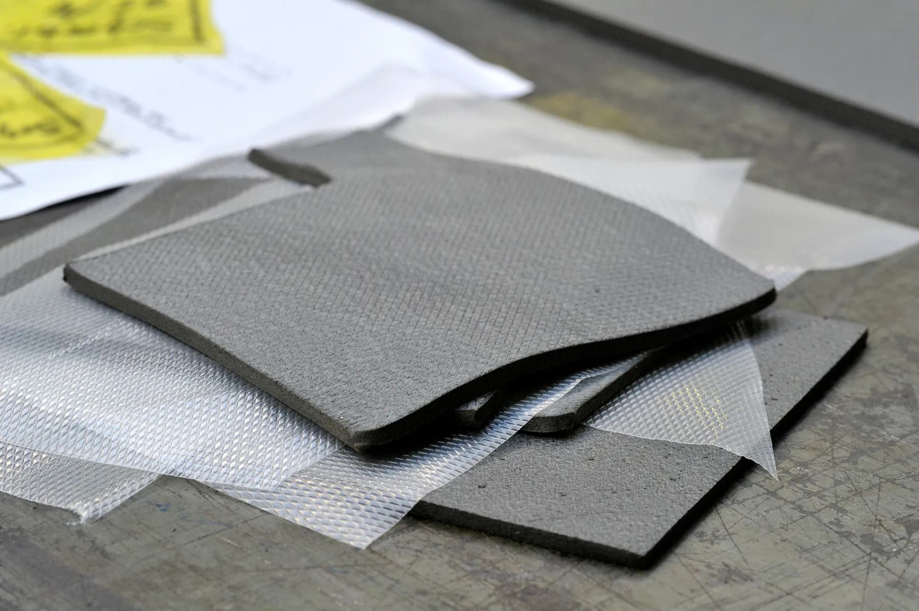 Lining Sheet Samples